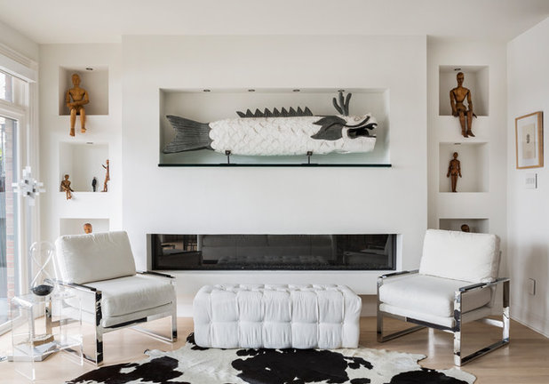 Modern Living Room by Norcross and Scott