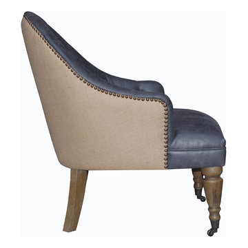 RIVIERA OCCASIONAL CHAIR - ECO LEATHER