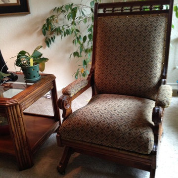Rocking Chairs, Reupholstered