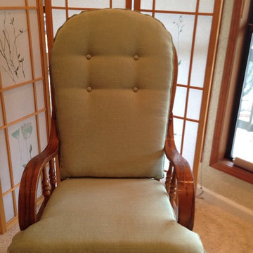 Rocking Chairs, Reupholstered