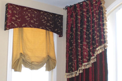 Roman Shades ( Soft Pleaded, Flat, Inverted Pleads, Relaxed, London, Balloon)