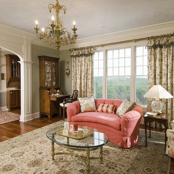 Romantic countryside sitting room