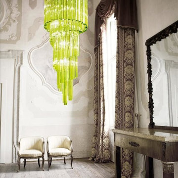 Room inspiration With Christopher Wray Murano Chandelier