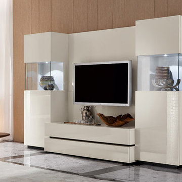 Rossetto Nightfly Wall Unit / Entertainment Center 01 - $6,658.00