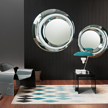 Rosy Round Wall Mirror by Fiam Italia