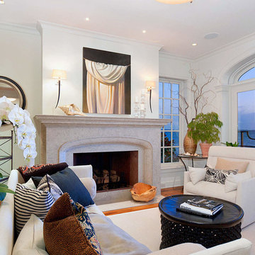 Rumson NJ Luxury Home - Living Room
