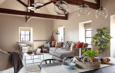 Houzz Tour: A Converted Barn Gets a Cool Industrial Update
