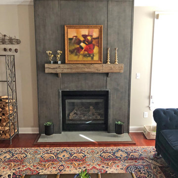 Rustic Elegance Living Room in Newtown