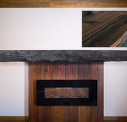 Live Edge Wood Slab Rustic Mantel - Littlebranch Farm