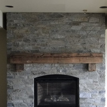 Rustic Fireplace Mantels