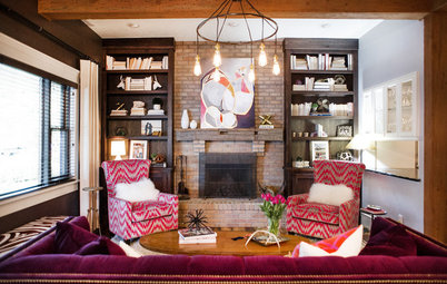 New This Week: 3 Ways to Work Around a Living Room Fireplace