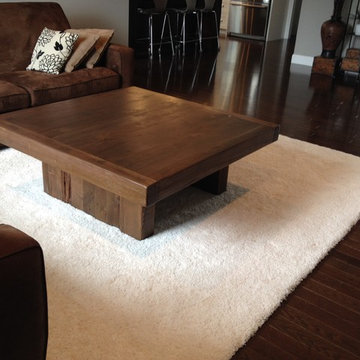 Rustic Living Room Coffee Table