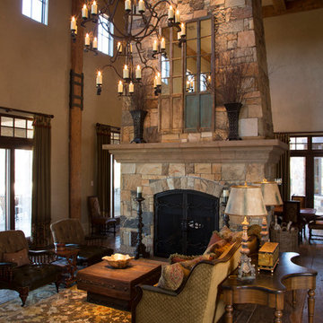Rustic Lodge style home