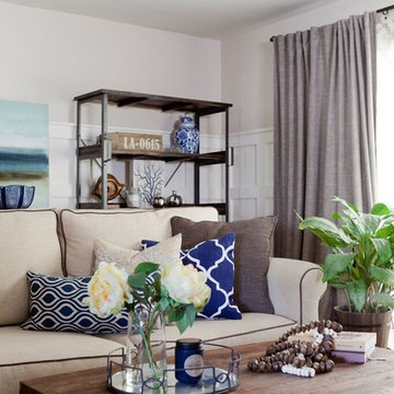 Rustic Organic Living Room