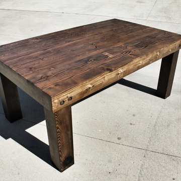 Rustic Reclaimed Wood Dining Table