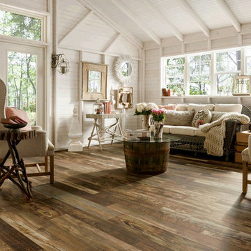 Rustic Shabby Chic Wood Laminate Flooring