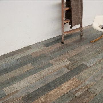 Rustic Wood Looking Tile Floor