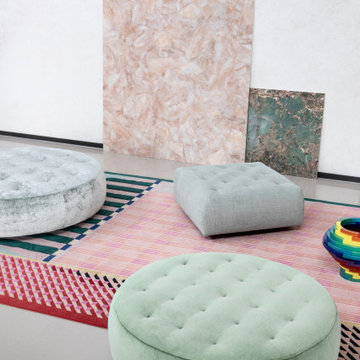 Saba 2020 from Go Modern - Cookie Pouf by Sergio Bicego