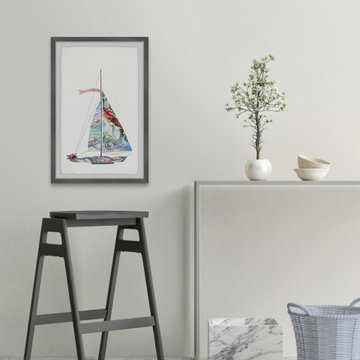 "Sailing Dream" Framed Painting Print