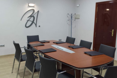 Sala de juntas, Abogados Juan Bautista Cano, en Málaga (proyecto y reforma 2018)