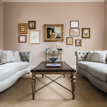 Salon Style Formal Living Room