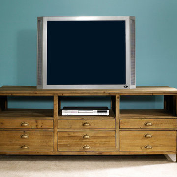 Salvaged Wood Tv Console