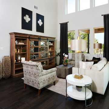 San Antonio, Texas | Napa Oaks - Premier Rosewood Living Room