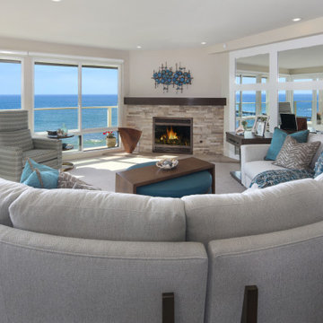 San Clemente Sunset Shores Living Room with a View
