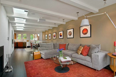 Living room - contemporary living room idea in San Francisco