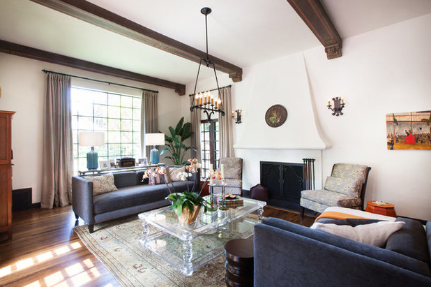 Traditional Living Room by Kari McIntosh Design