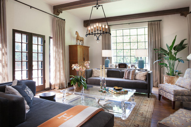 Traditional Living Room by Kari McIntosh Design