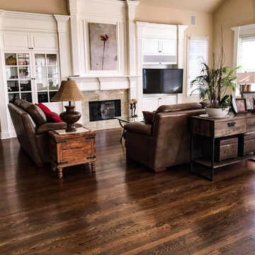 Sand & Finish Color Stain- Antique Brown