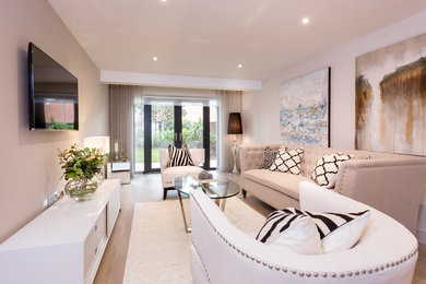 Sandbanks apartment for footballer - styled by SMB Interior Design