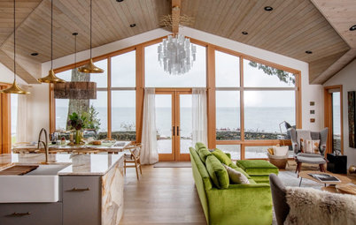Coastal Vacation Home With Views Gets a Bright Revamp