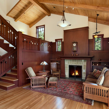 Santa Barbara Foothills, Craftsman, New Construction, Palomino Ridge Residence