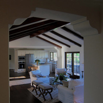 Santa Barbara Spanish Home with Open Concept Floorplan