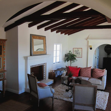 Santa Barbara Spanish Style Living Room