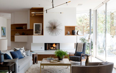 Houzz Tour: Earthy Decor Adds Warmth to a Modern Home