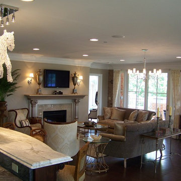 Saratoga Springs Condo Modern Living Room