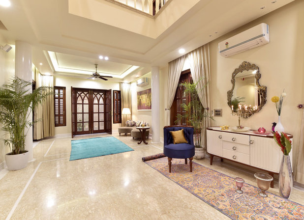 Indian Living Room by VB Design Studio