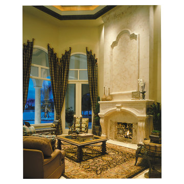Sater Design Collection's 6933 "Dauphino" Home Plan