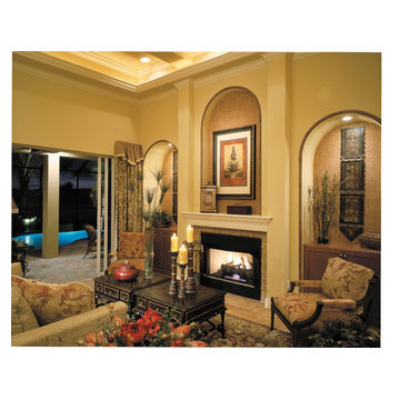 Sater Design Collection's 6945 "San Sebastian" Home Plan