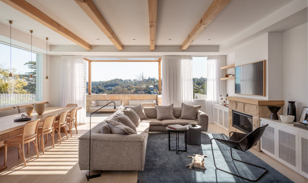 Contemporary Living Room by Georgina Wilson Associates