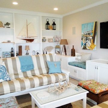 Seaside themed rooms