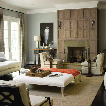 Seawatch Idea House Living Room Fireplace
