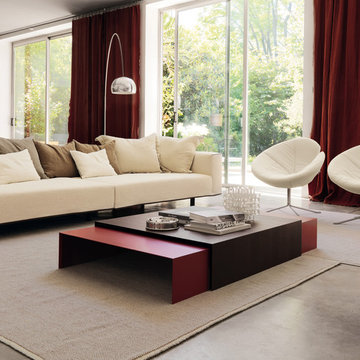 Selling: Zerocento Zip Sectional, One Flo Lounge Chair, Zerocento Coffee Table