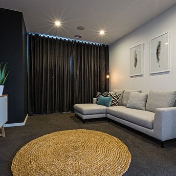 Semi-enclosed living area