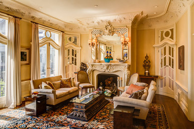 Ornate living room photo in San Francisco