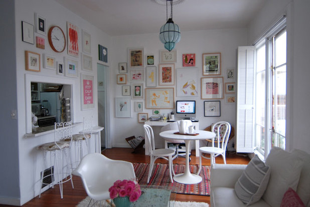 Eclectic Living Room by SFGIRLBYBAY