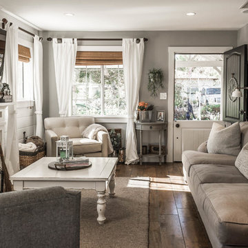 Shabby-chic Style Living Room